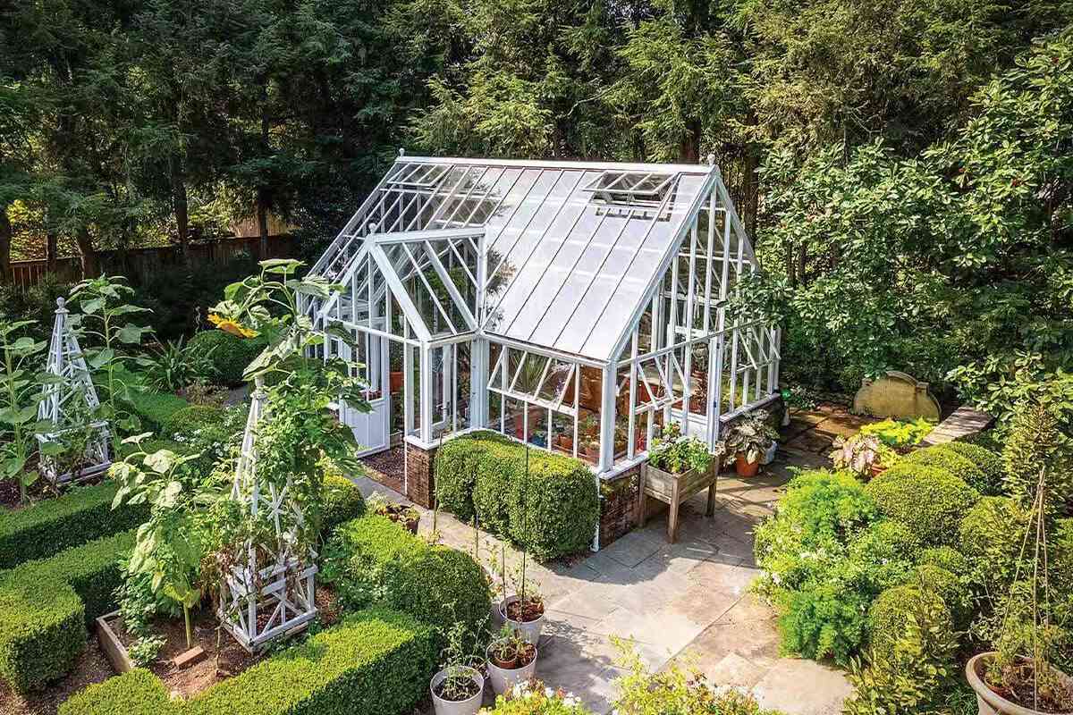 Garden Glass Greenhouse Ysgh 196